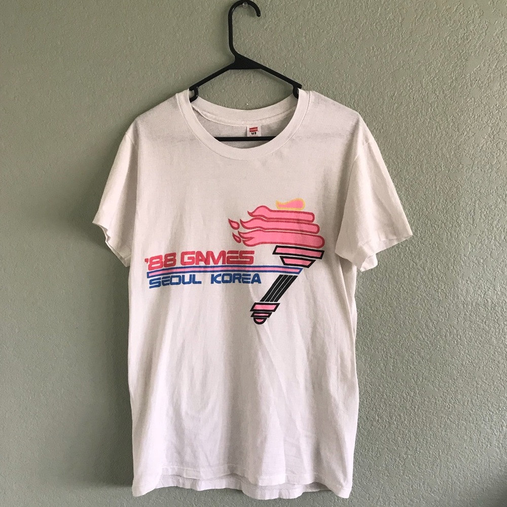 ⛔️SOLD⛔️Vintage 1988 Summer Olympics Korea T-Shirt